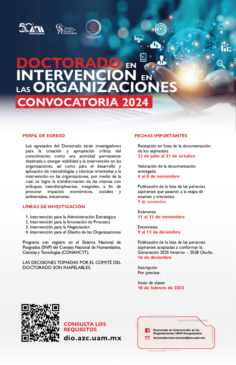 Convocatoria DIO