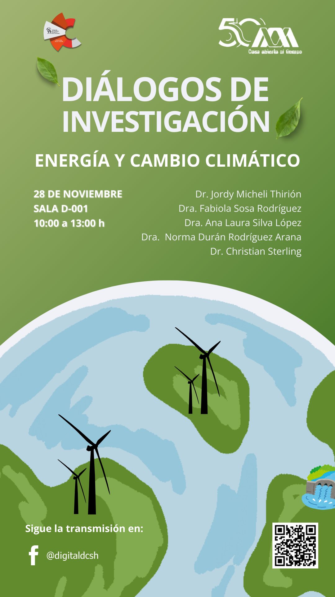 Diálogos de Investigación DCSH: "Energía y Cambio Climático" 