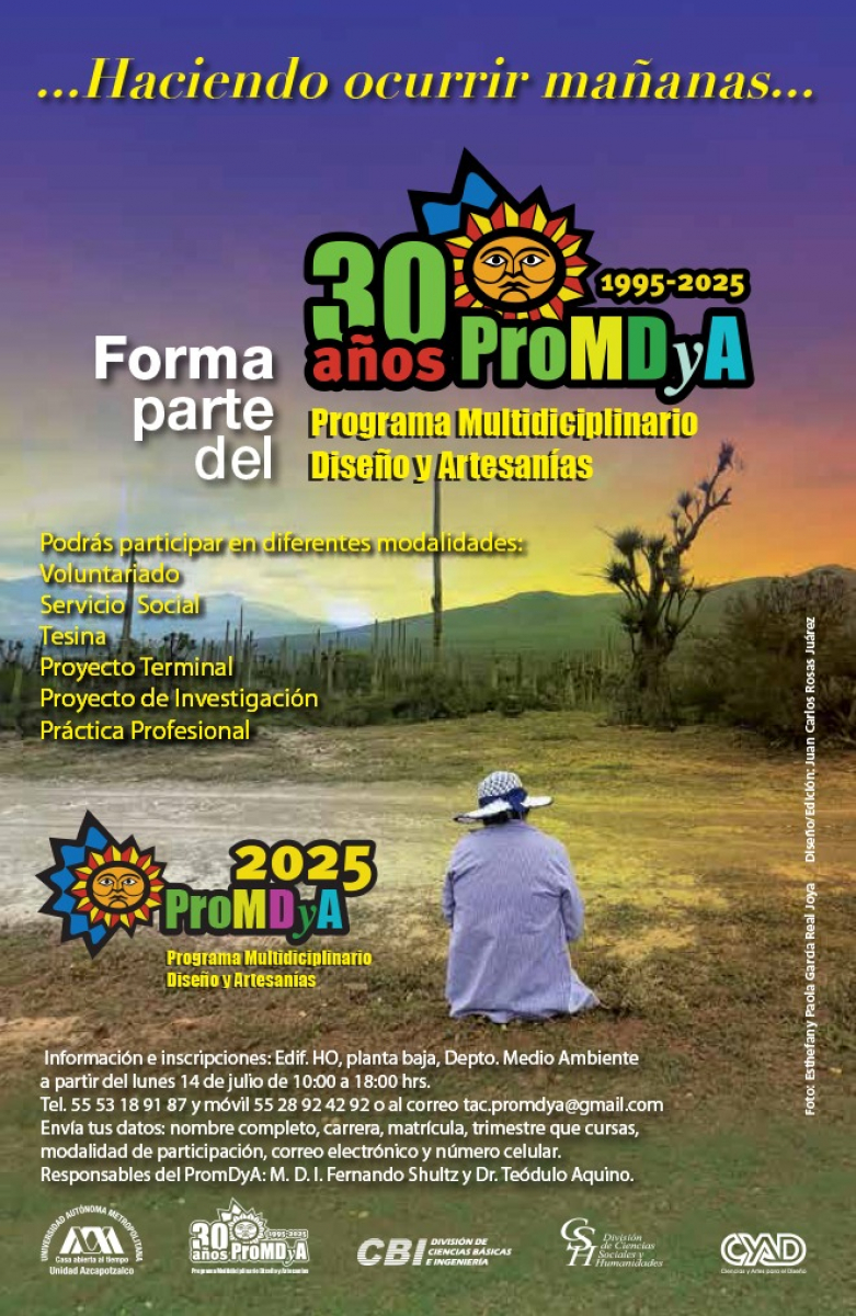 Programa Multidiciplinario Diseñoy Artesanías